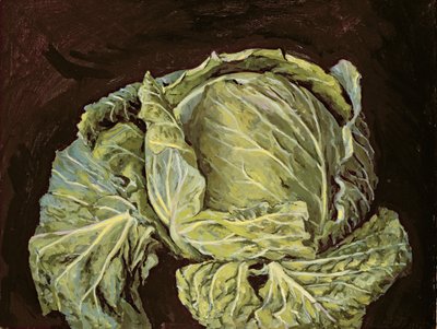 Kohl-Stillleben, 2000 von Vincent Yorke